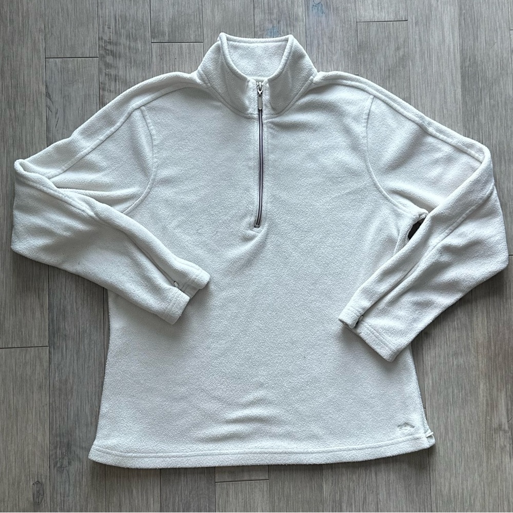 Roots 73 Cream‎ Quarter-Zip Jacket